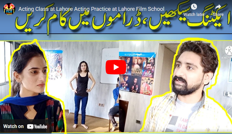 Acting Class at Lahore film School