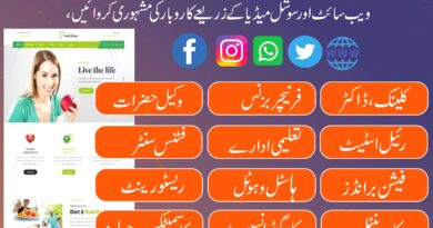 Digital Marketing and Social Media Marketing Services for Small Businesses in Lahore, Punjab اپنے کاروبار کو آن لائن ترقی دیں۔ اپنے کاروبار کی ڈیجیٹل مارکیٹنگ اور سوشل میڈیا مارکیٹنگ کروائیں۔